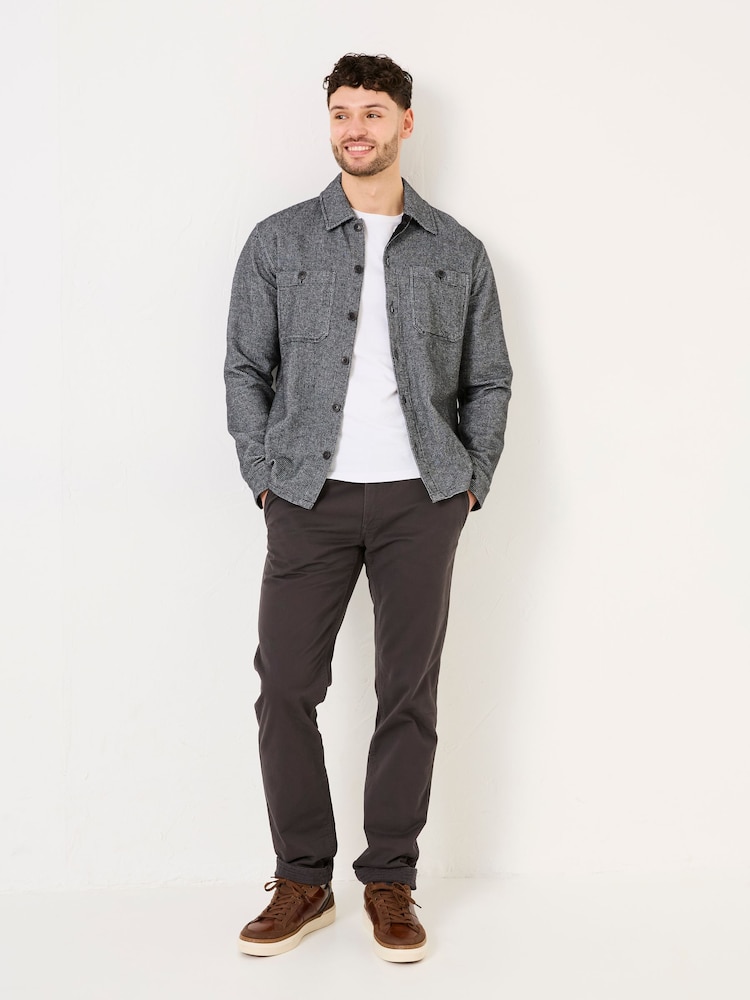 Fat Face Grey Charcoal Modern Coastal Chinos