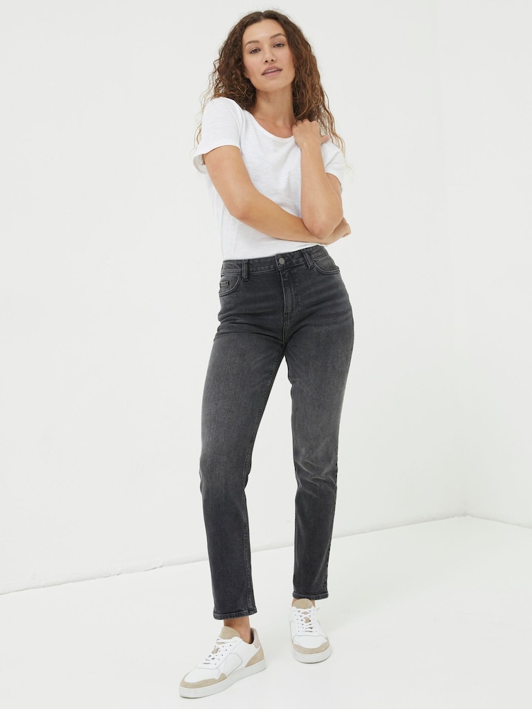 Fat Face Grey Chesham Girlfriend Jeans
