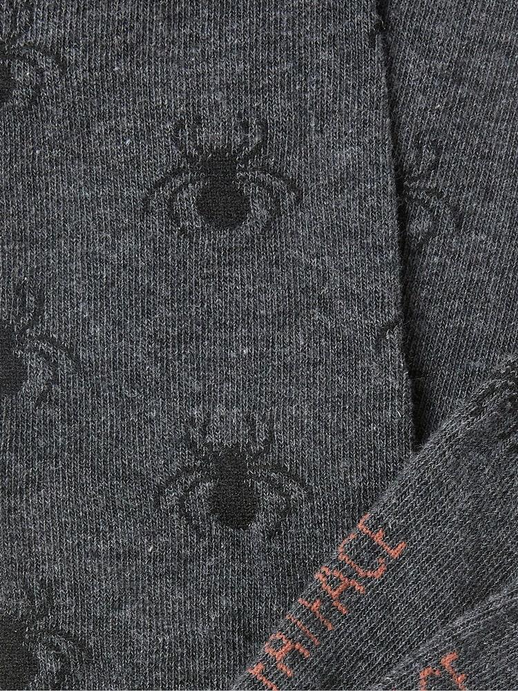 fat face Grey Spider Socks