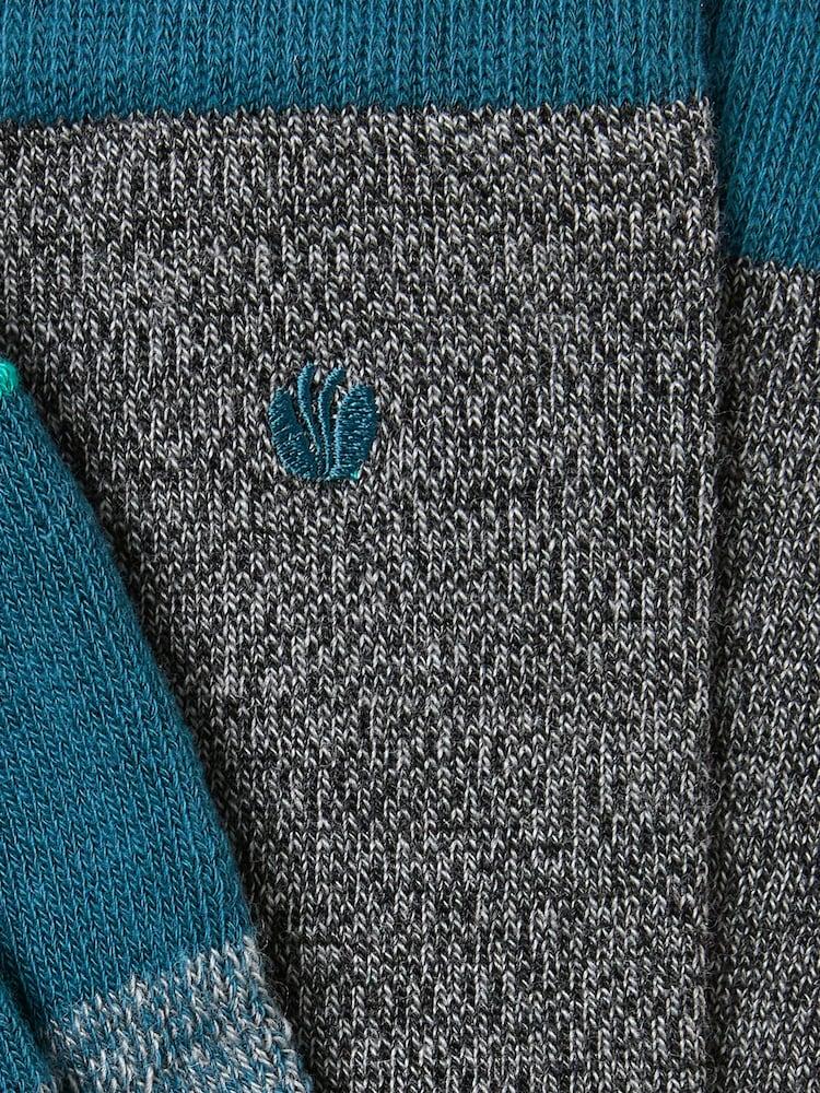 Fat Face Grey Technical Hiking Socks