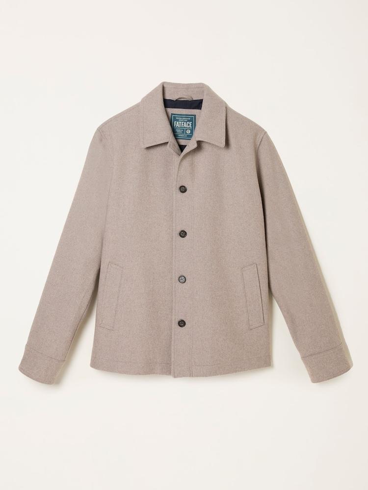 fat face Hadston Natural Wool Mix Jacket