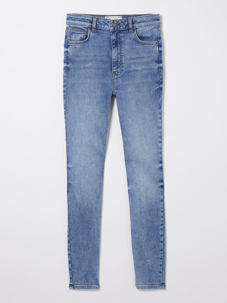 fat face Harlow Blue Highwaist Skinny Jeans