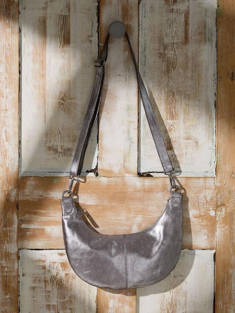 fat face Harlow Silver Sling Bag