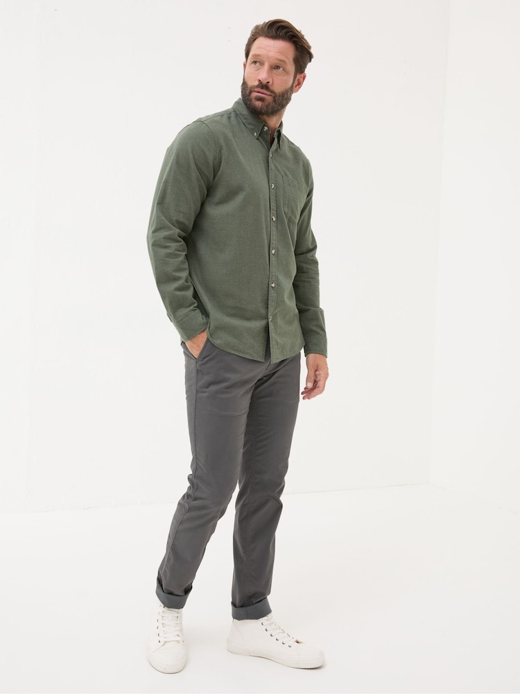 Fat Face Heyshott Dark Grey Slim Chinos