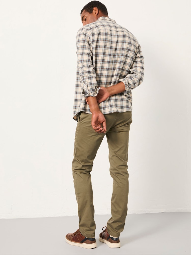 Fat Face Heyshott Green Slim Chinos
