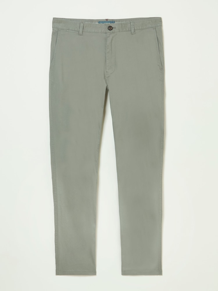 Fat Face Heyshott Khaki Green Slim Chinos