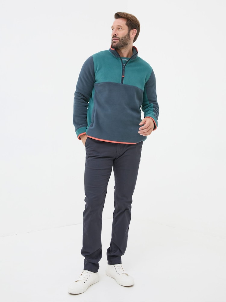 Fat Face Heyshott Navy Slim Chinos