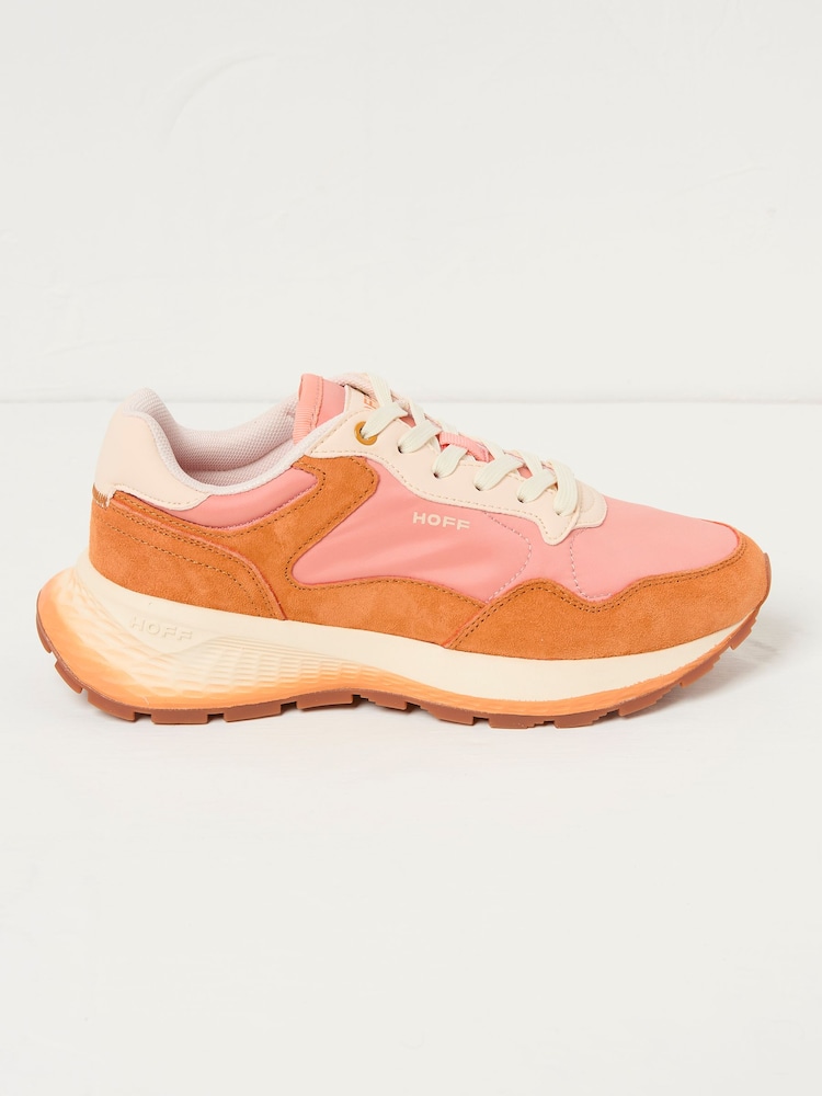 Fat Face HOFF Pink/Orange Paris II Trainers