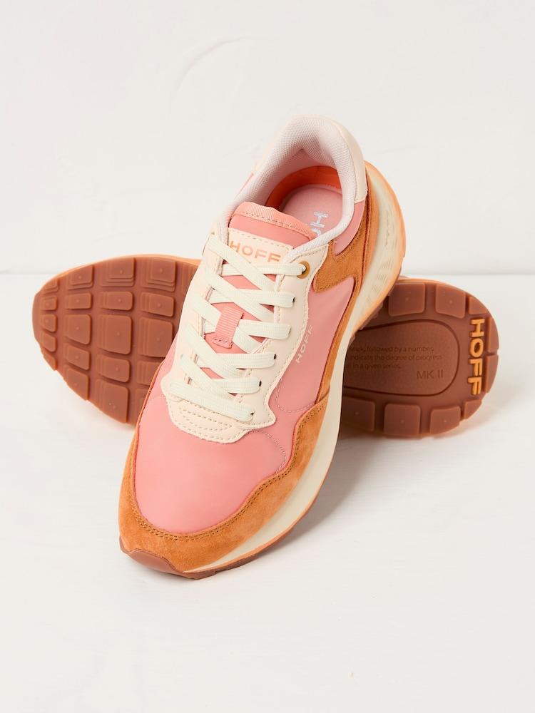 fat face HOFF Pink/Orange Paris II Trainers