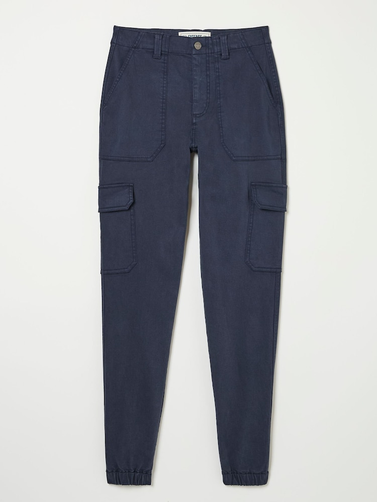 fat face Hythe Blue Cargo Trousers