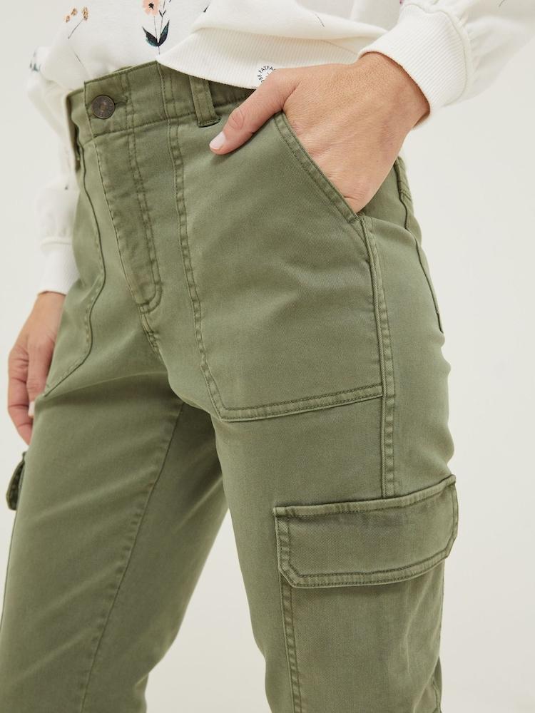 fat face Hythe Green Cargo Trousers