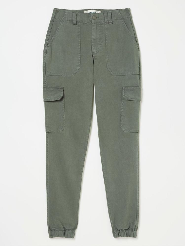 fat face Hythe Grey Cargo Trousers