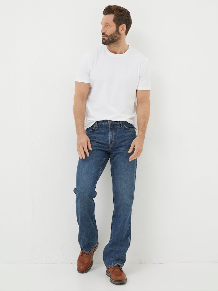 Fat Face Indigo Blue Bootcut Bootcut Jeans