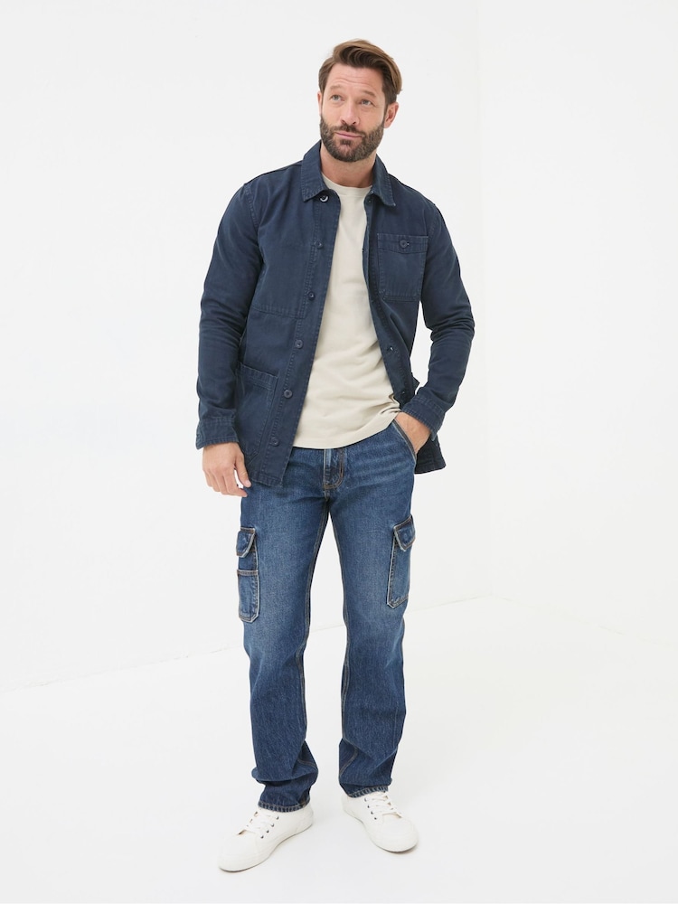 Fat Face Indigo Blue Cargo Jeans
