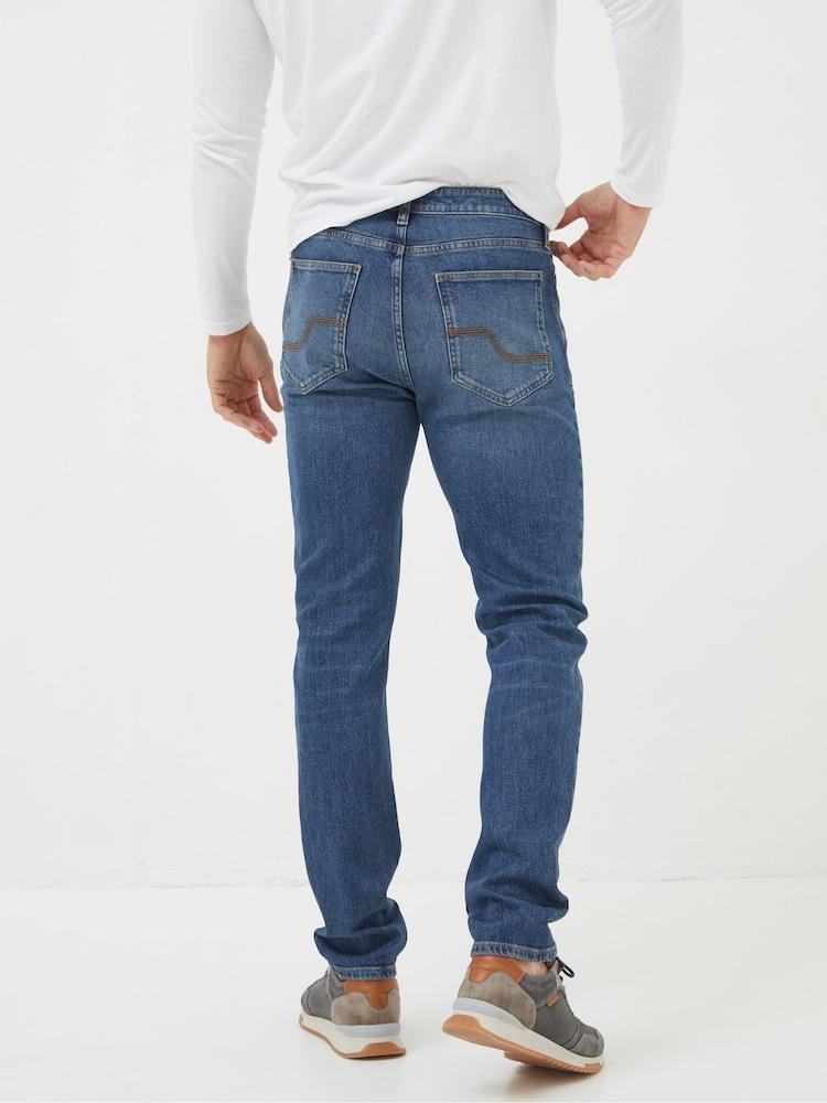 Fat Face Indigo Blue Straight Fit Jeans