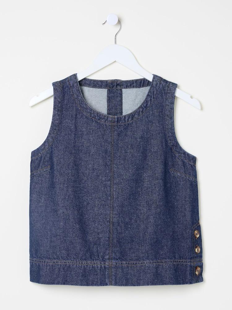 fat face Ink Dara Denim Top