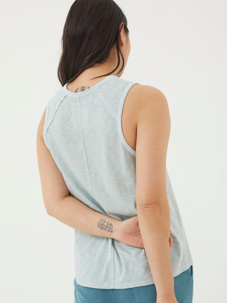 Fat Face Ione Blue Vest