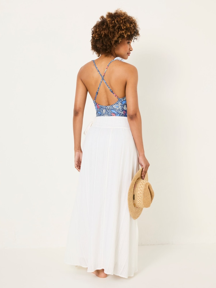 Fat Face Ivory Beachwear Wrap Skirt