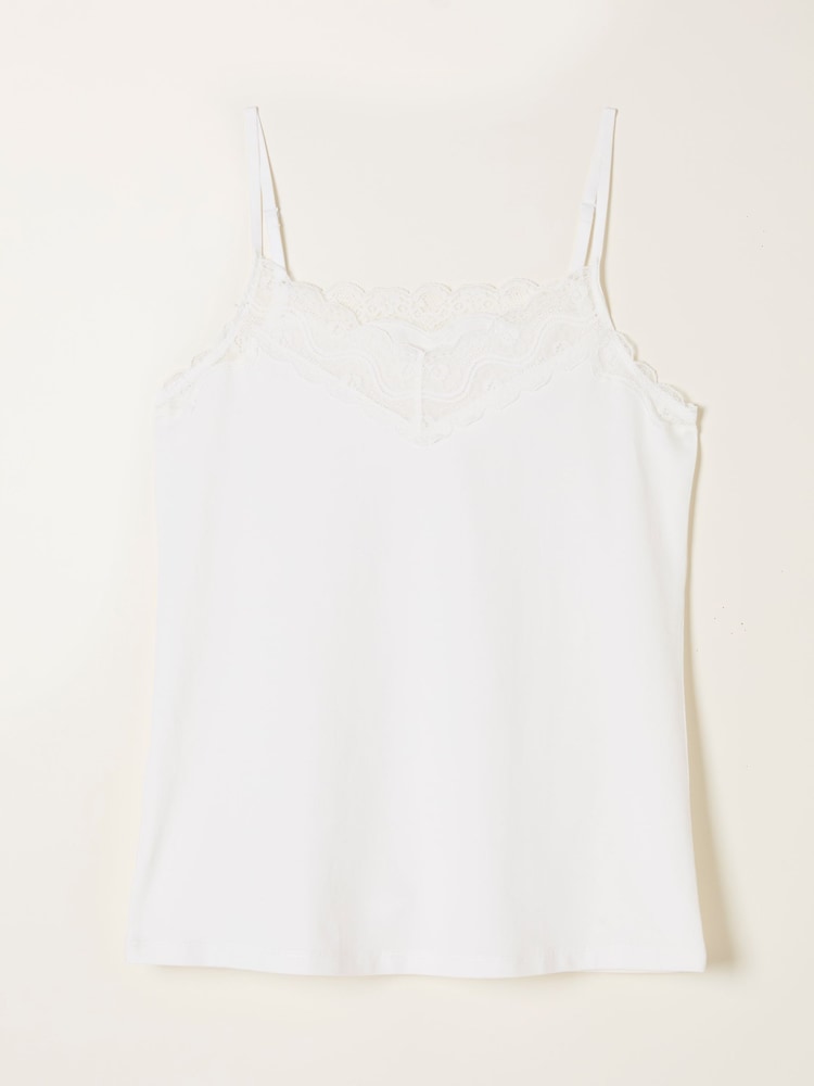 fat face Ivory Lace Vest