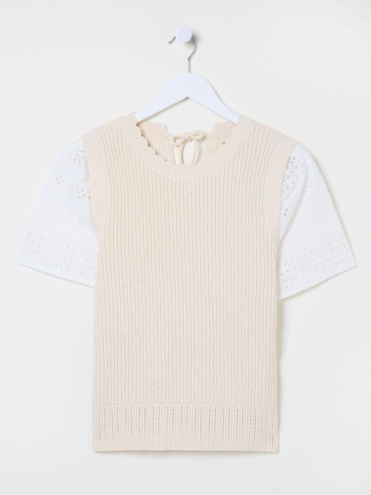 fat face Ivory Lia 2 in 1 Tank