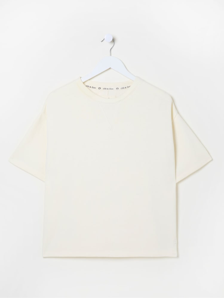 fat face Ivory Sol Crew 100% Cotton Sweatshirt