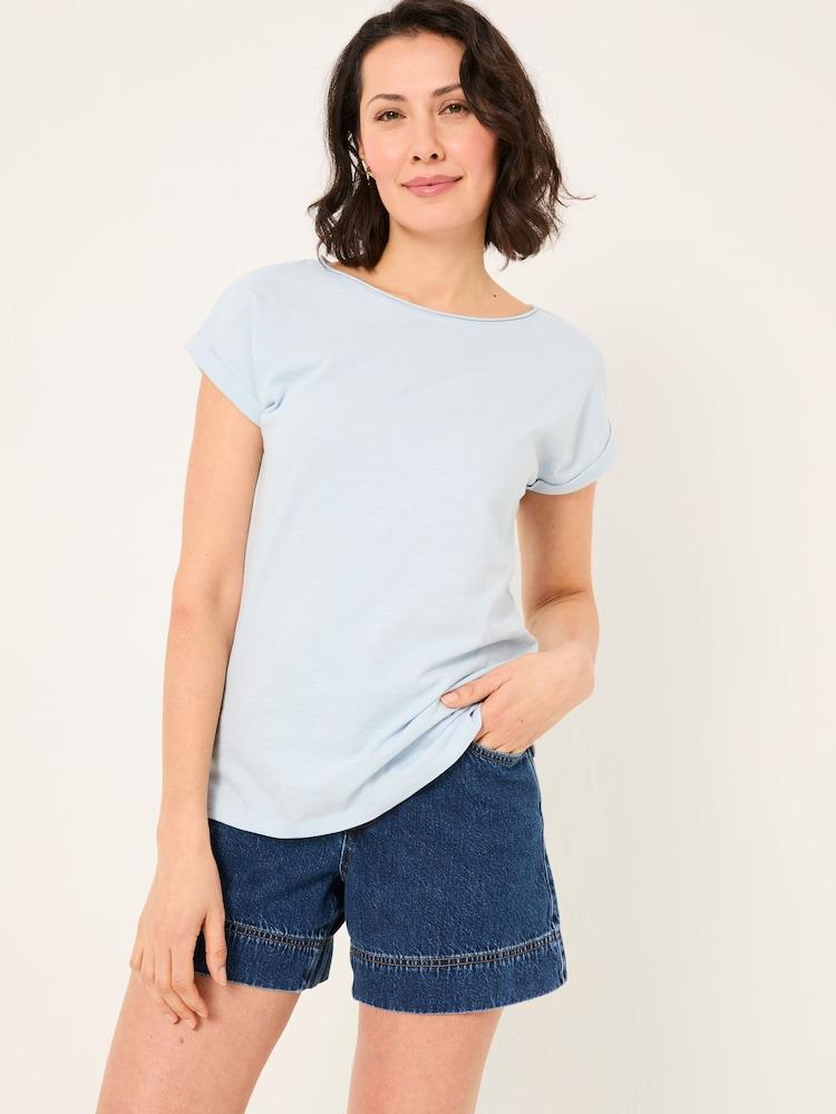 Fat Face Ivy Pale Blue T-Shirt
