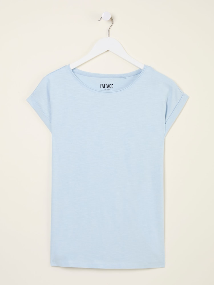 fat face Ivy Pale Blue T-Shirt