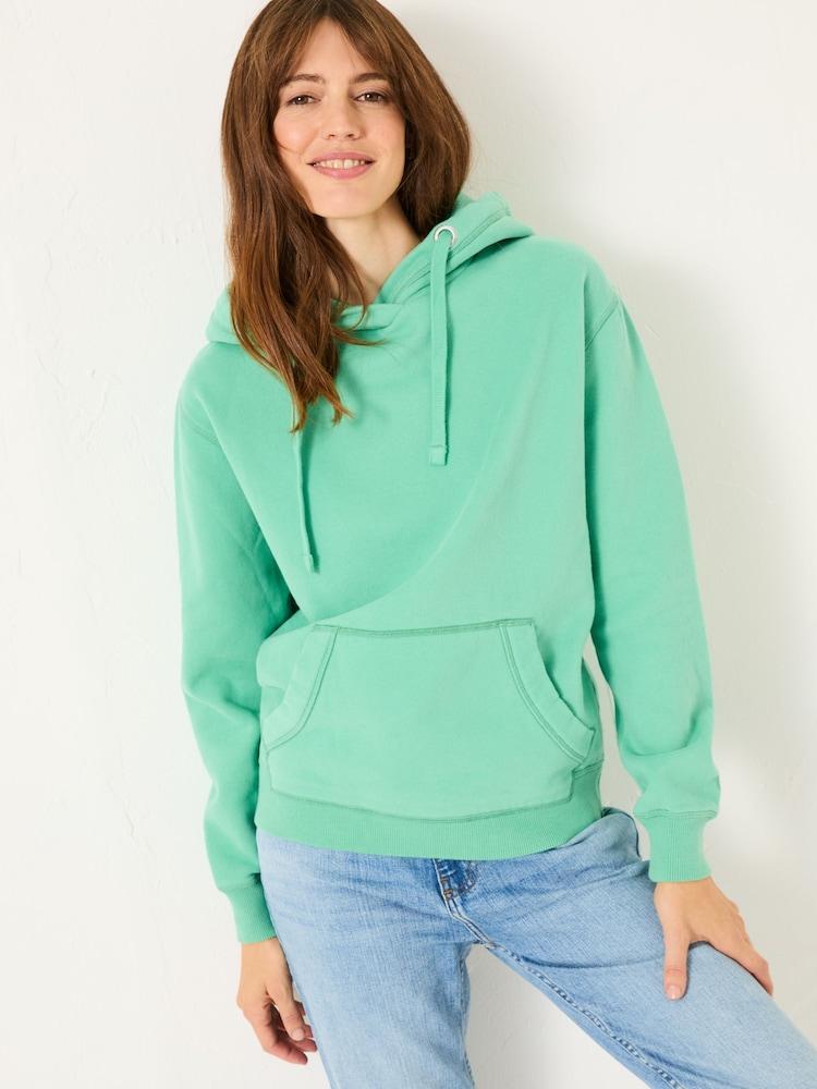 Fat Face Izzy Jade Green Overhead Hoodie