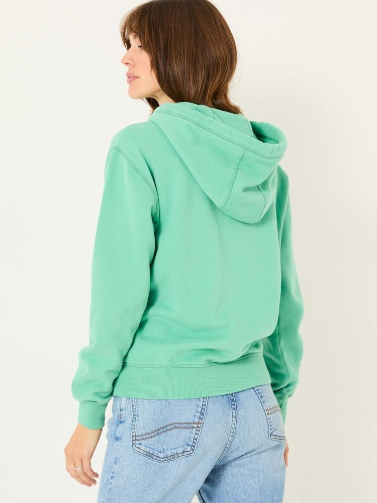 Fat Face Izzy Jade Green Overhead Hoodie