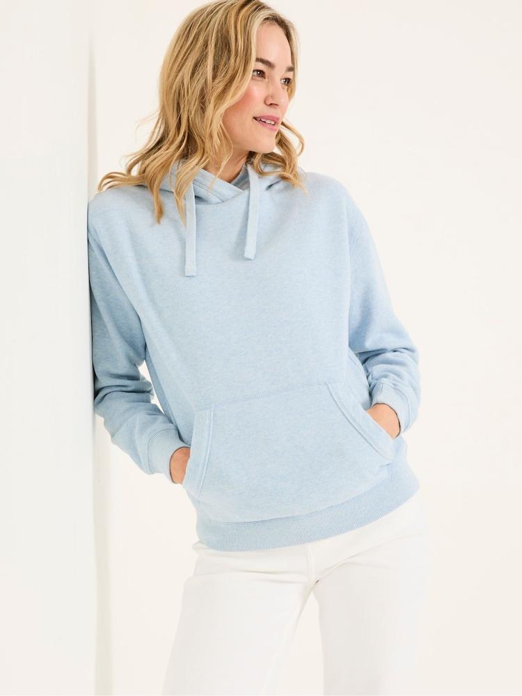 Fat Face Izzy Pale Blue Overhead Hoodie