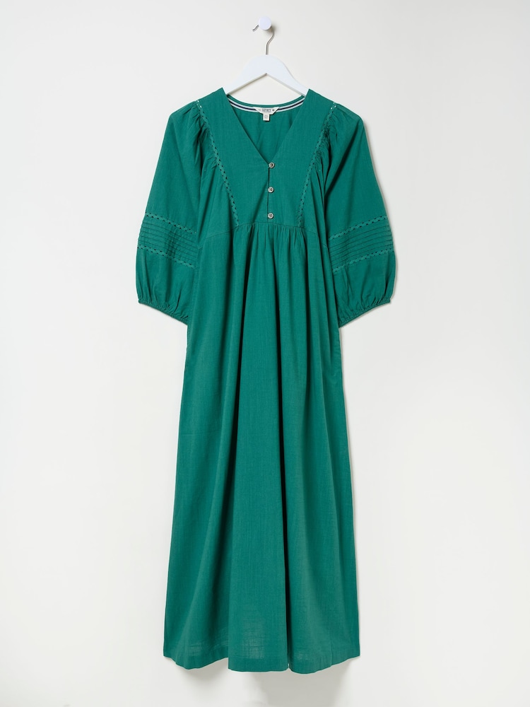 fat face Jade Green Jess Midi Dress