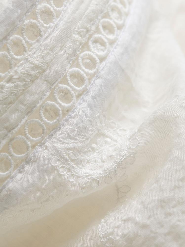 fat face Jasmine Ivory Decorative Blouse