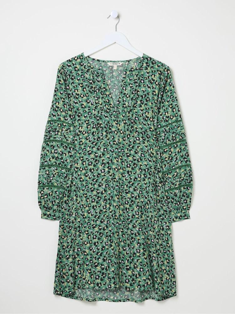 fat face Joanna Green Floral Marks Dress
