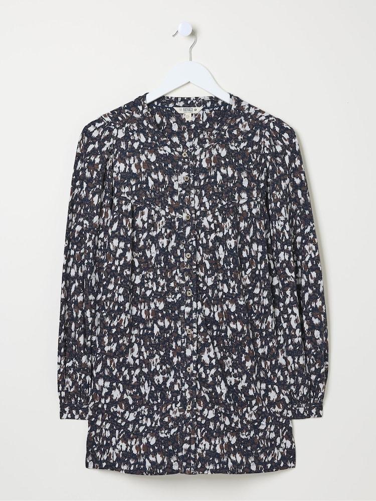 fat face Jodie Dark Brown Tunic