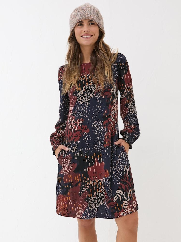 Fat Face Kareen Multi Animal Dress