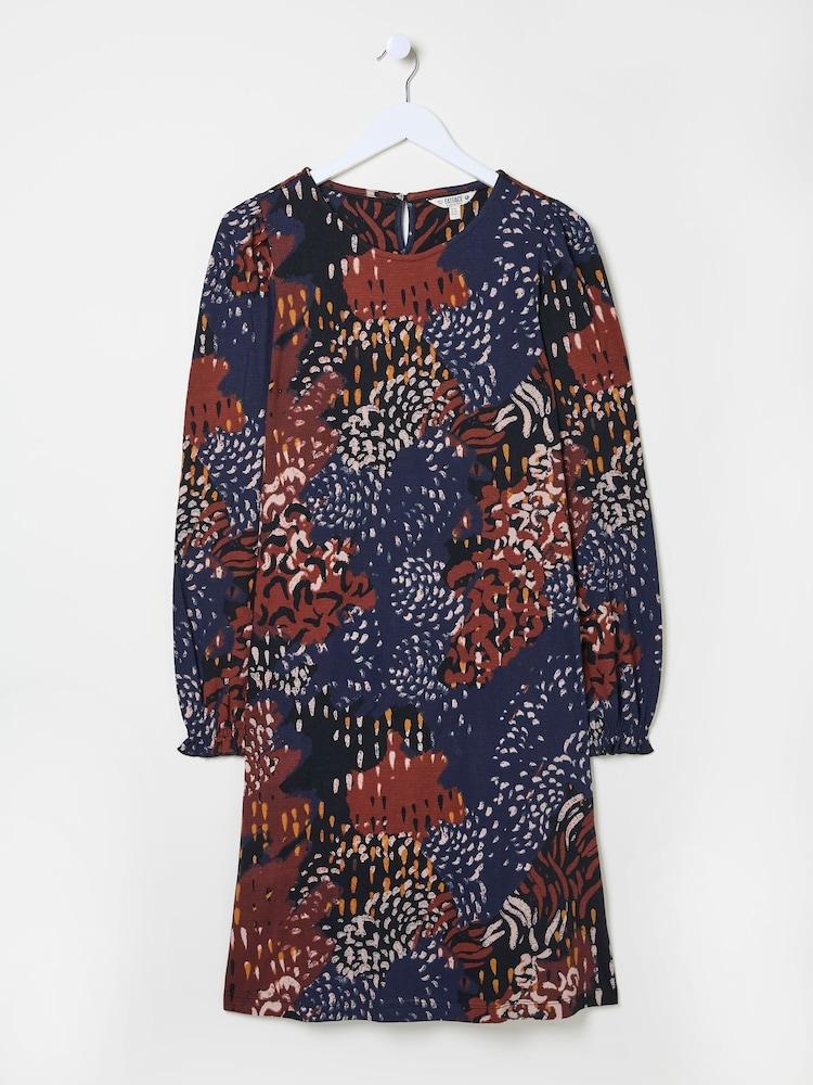 fat face Kareen Multi Animal Dress