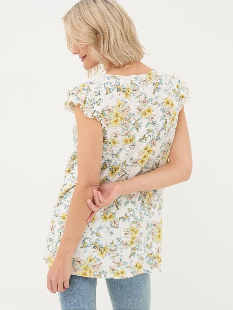 Fat Face Katy Natural Citrus Tunic