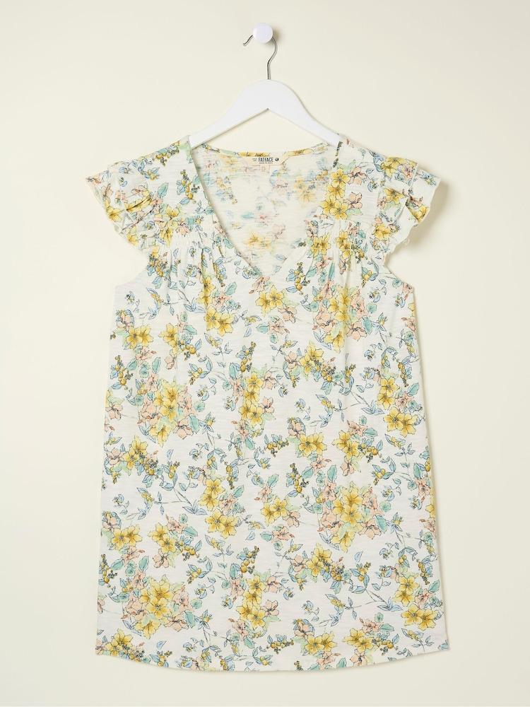 fat face Katy Natural Citrus Tunic