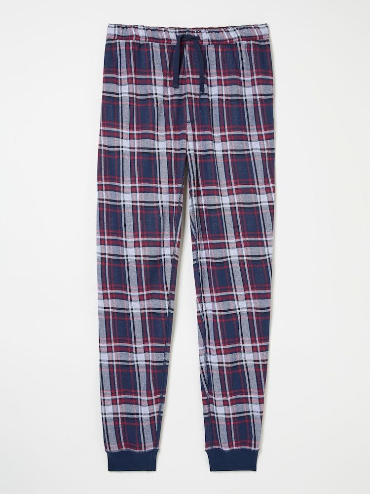 fat face Kemble Red Check Pyjama Bottoms