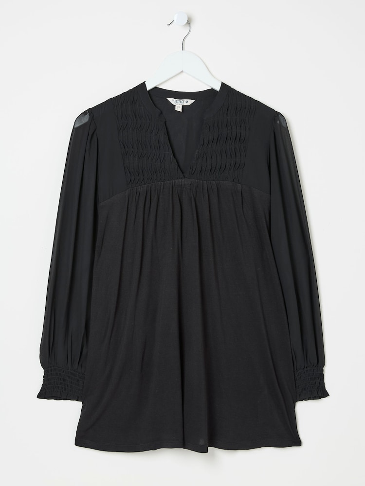 fat face Kim Black Tunic