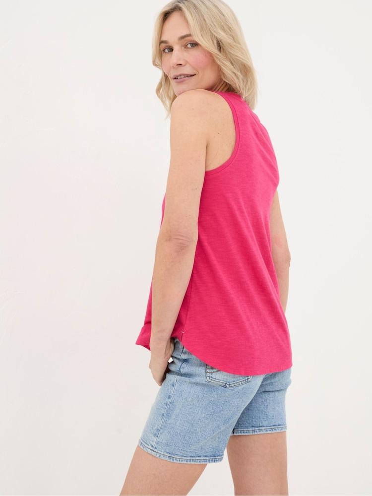 Fat Face Kirsty Pink Vest