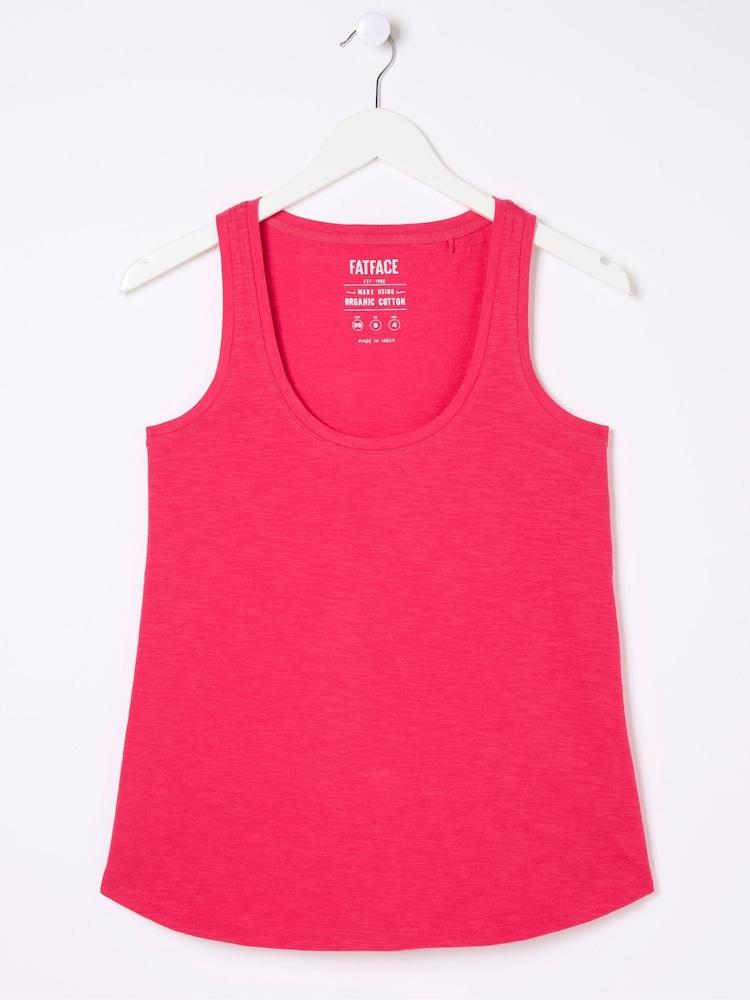 fat face Kirsty Pink Vest