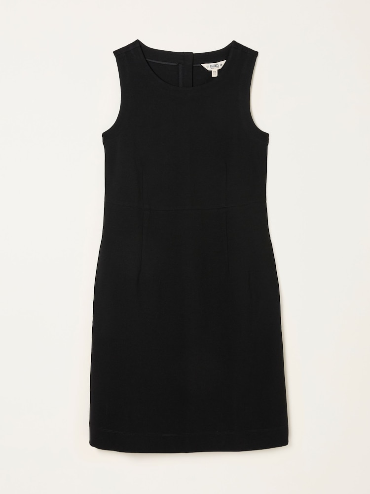 fat face Lawson Black Petite Ponte Dress