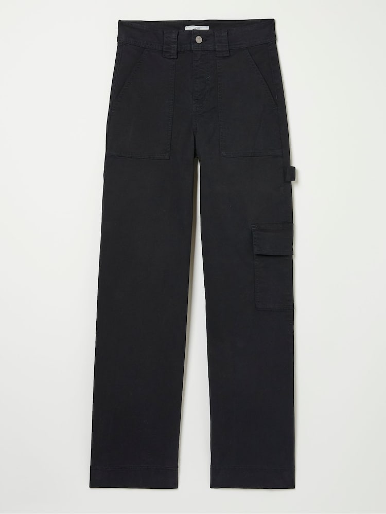 fat face Leigh Black Carpenter Trousers