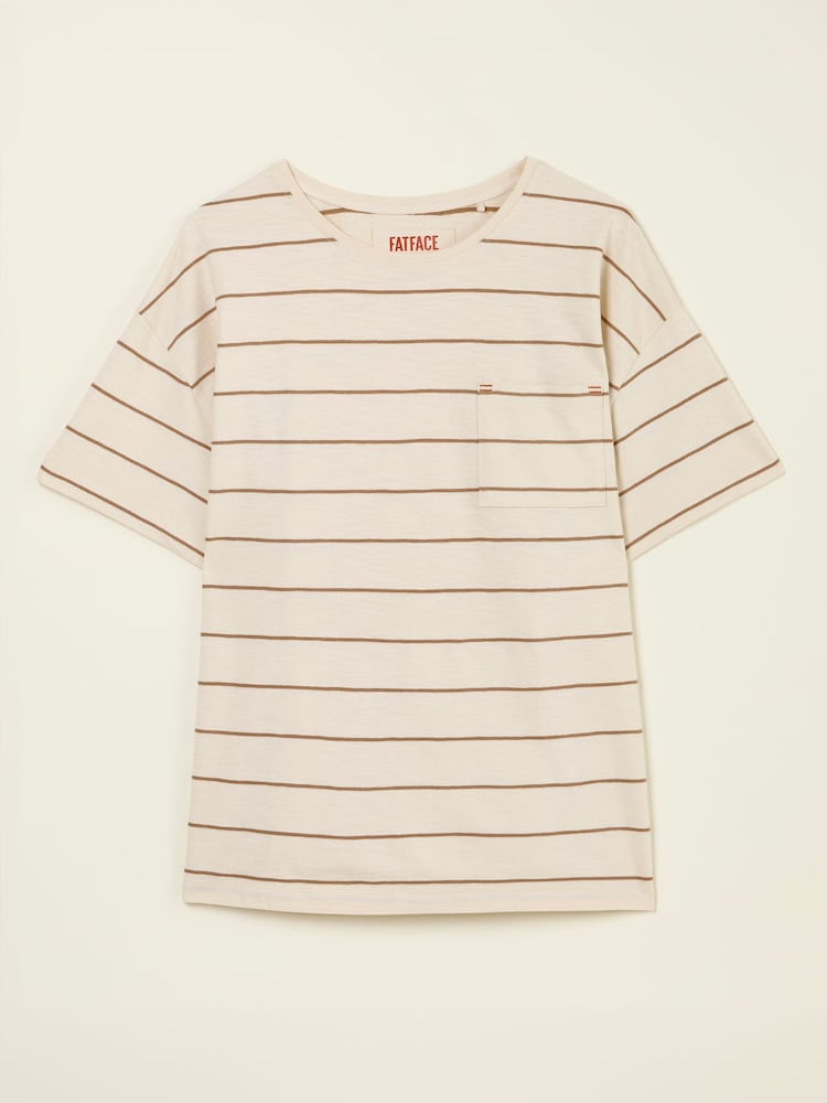 fat face Lily Ivory Stripe T Shirt