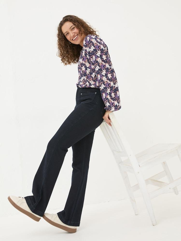 fat face Lily Multi Floral Top