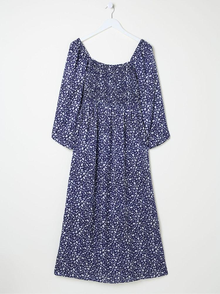 fat face Lola Blue Mark Maker Midi Dress
