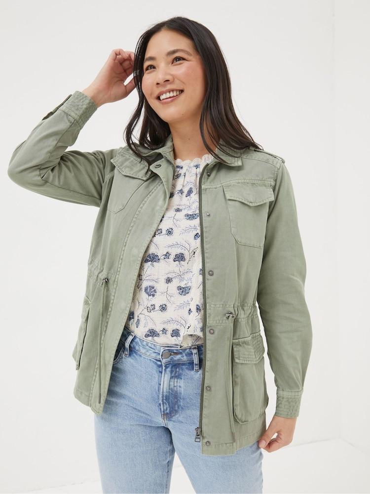 Fat Face Lowen Green Field Jacket