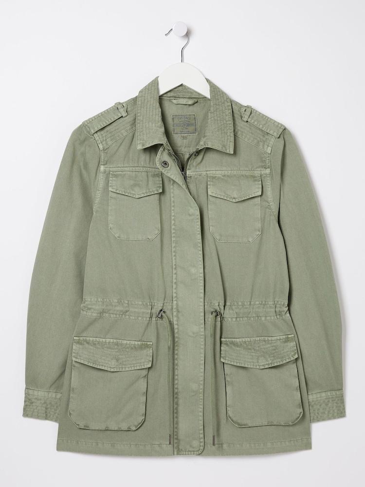 fat face Lowen Green Field Jacket