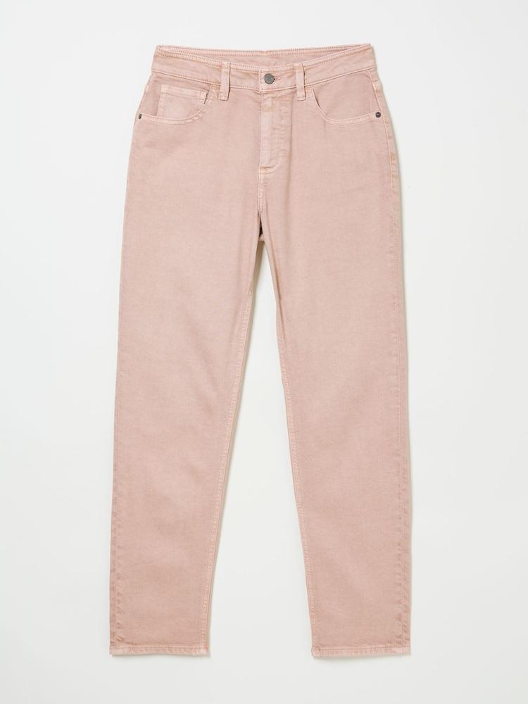fat face Ludlow Pink Boyfriend Jeans